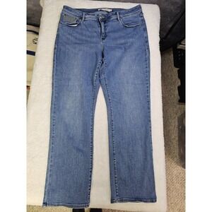Levi's 512 Perfectiy Shaping Straight Leg Blue Jeans Size 20 W